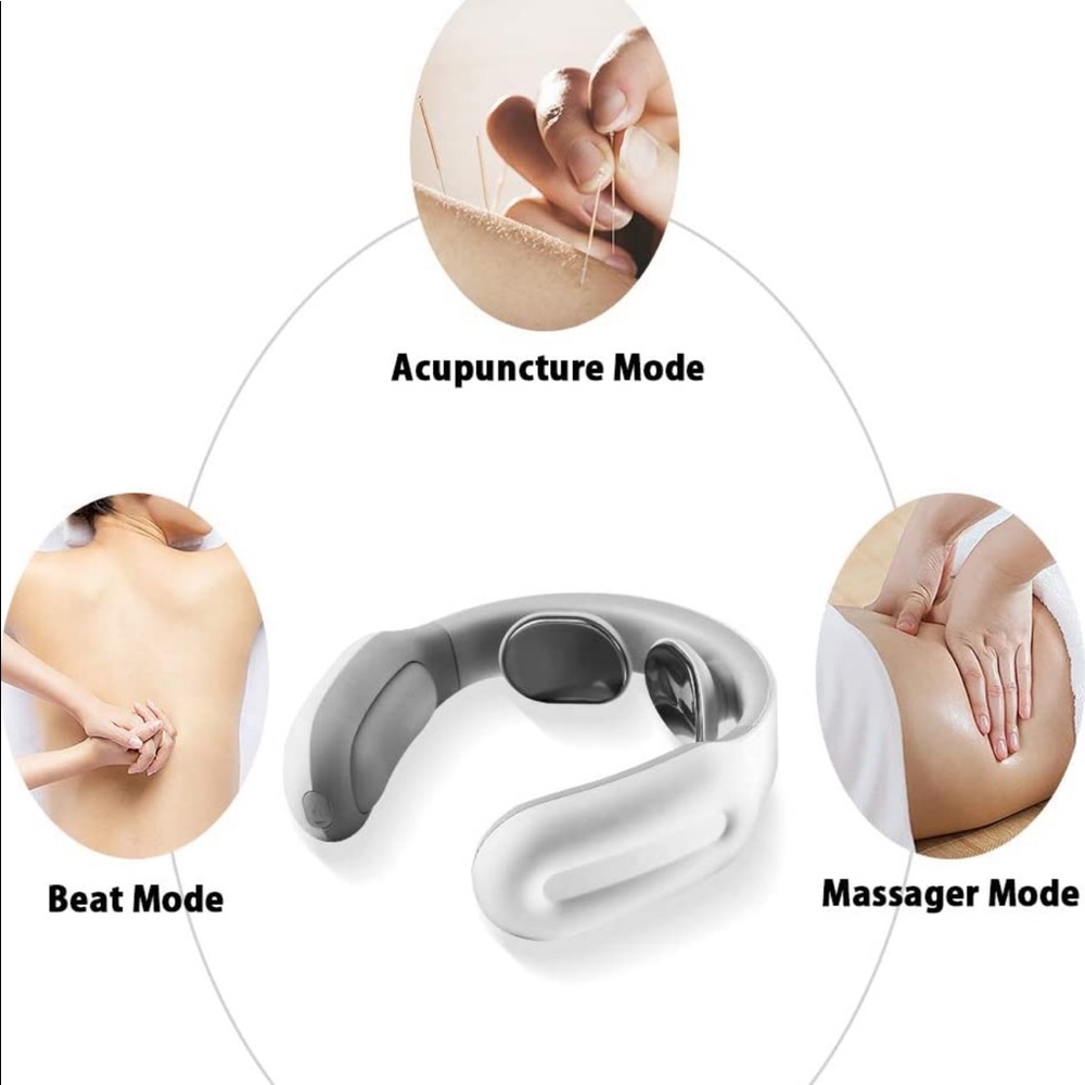 Intelligent Neck Massager with heat, cordless - Picture 5 of 6